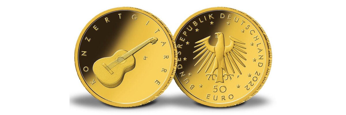 Ausgabe der fünften 50-€-Goldmünze der Serie &quot;Musikinstrumente&quot; - 