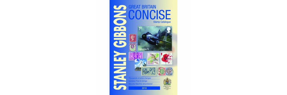 NEU: Stanley Gibbons 2018 GB Concise - 