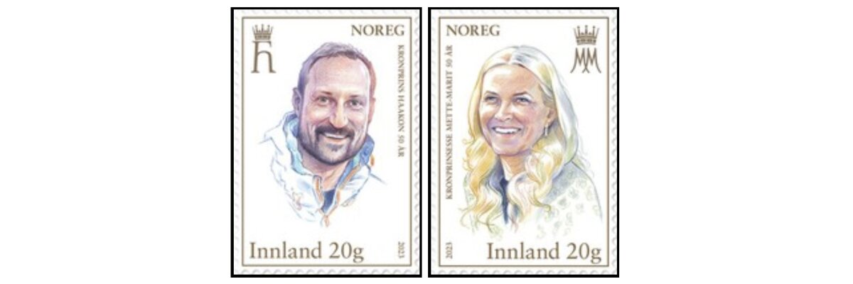 Norwegens Kronprinzenpaar - 