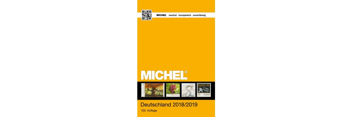 NEU: MICHEL Deutschland-Katalog 2018/2019 - 