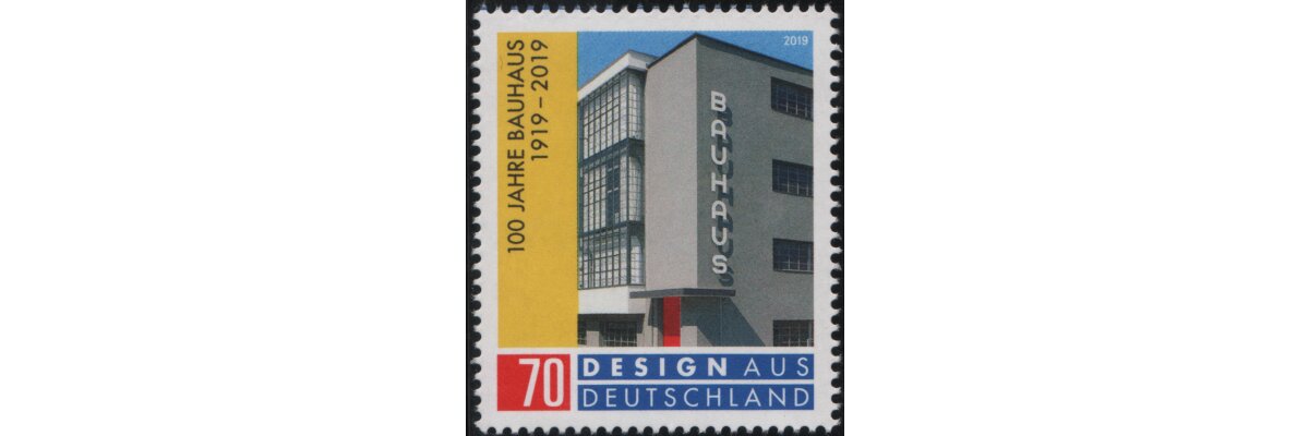 Neue Bauhaus Briefmarke - Neue Bauhaus Briefmarke