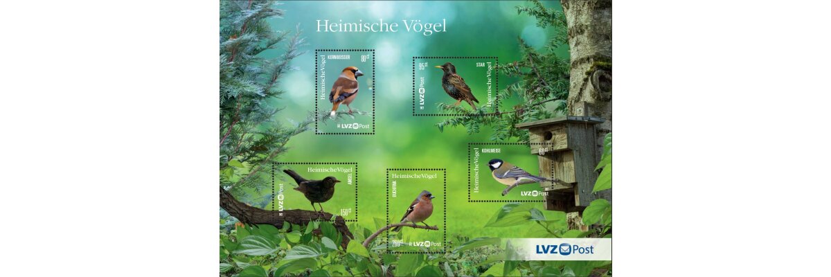 LVZ Post &quot;Heimische Vögel&quot; - Neue Dauerserie der LVZ-Post