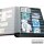 stock book, 64 black pages, 230 mm x 310 mm