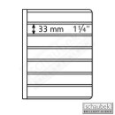 Uniflex-sheets - 7 stripes, 33 mm x 195 mm pack of 5 sheets