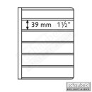 Uniflex-sheets - 6 stripes, 39 mm x 195 mm pack of 5 sheets