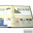Universal foil sheet album, e.g. for FDC incl. 20 sheets fo-112