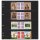Schaubek-Blanko-Like - 10 sheets black 4 pockets 253 x 65 mm