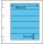 Schaubek-Blanko-Like - 10 feuilles crème 6 poches de feuille PVC 193 x 36 mm