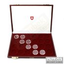 Coffret numismatique Suisse - 5,- FS sans capsules 24...