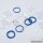 Coin capsules for Euro circulation coin set 1 ct-2 Euro