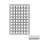 tray for carrying case "Variant" 70 spaces, 24 mm x 24 mm