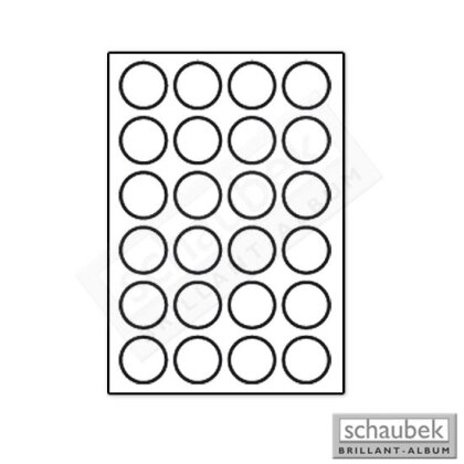 tray for carrying case "Variant" 24 spaces with diameter 36,5 mm
