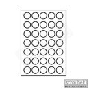 Box monnaies Solo, bleu, 35 cases, ronde, diamètre...