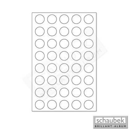 coin tray "Solo", blue, 40 spaces, 23,25 mm diameter for 1 € without capsules