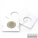 coin holders, self-adhesive - 20 mm (pack of 25 pieces)