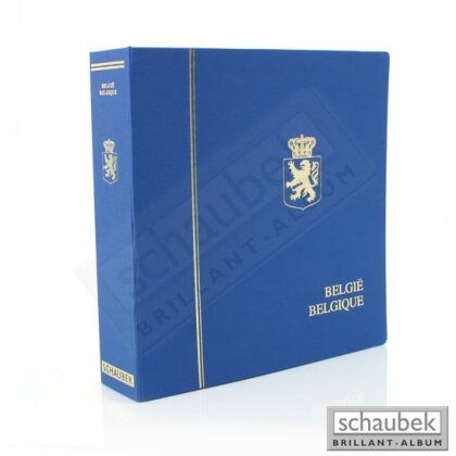 Album Belgien 2002-2004 Standard im geprägten Leinen-Schraubbinder blau, Band V