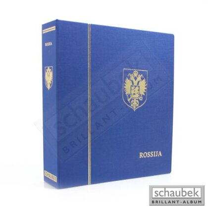 Album Russia 1992-1999 Brillant, in a blue screw post binder, Vol. I, without slipcase