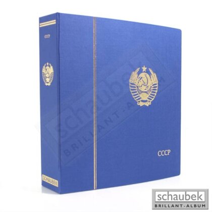 Album Sowjetunion 1945-1959 Brillant im geprägten Leinen-Schraubbinder blau, Band II
