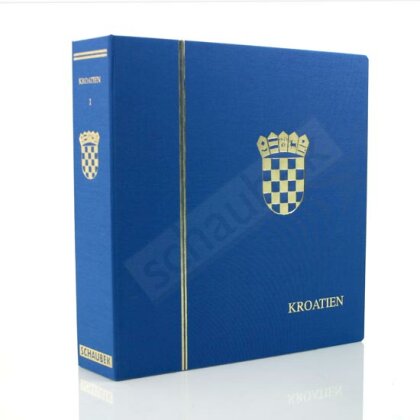 Album Croatia 2000-2019 Brillant, in a blue screw post binder, Vol. II