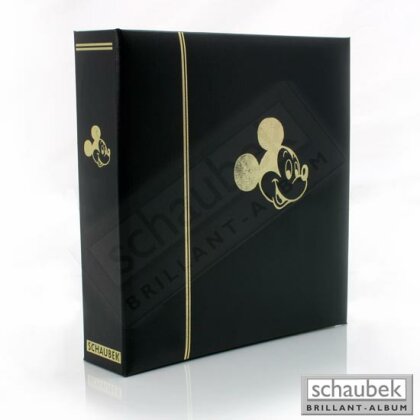 thematic album "comics" - black screw post binder, in a leatherette incl. 31  thematic sheets