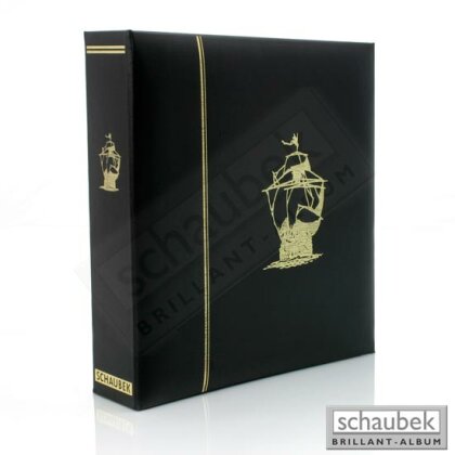thematic album "ships" - black screw post binder, in a leatherette incl. 22 thematic sheets