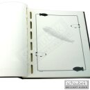 thematic album "Zeppelin" - black screw post, in a binder leatherette incl. 22 thematic sheets