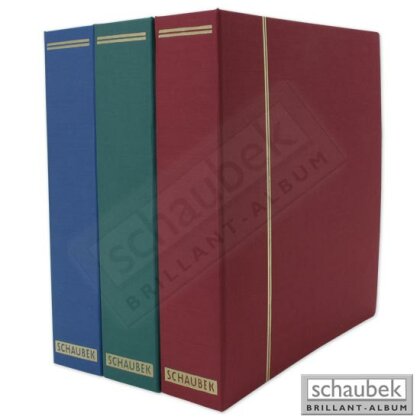 Ganzleinen-Schraubbinder, mit 40 Blankoblättern bb100