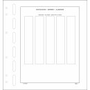 Timbres roulettes Allemagne (gommés) 5 bandes...
