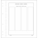 coil stamps Germany (self-adhesive) 4 stripes, each 41 mm...