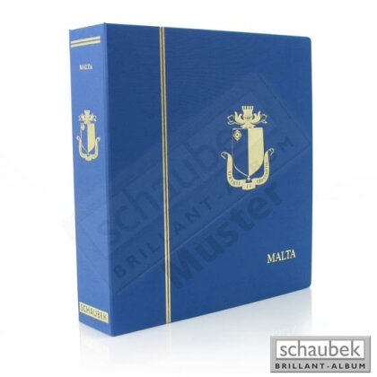 Album Malte 1995-2009 Brillant, album à vis bleu, tome II, sans boîtier