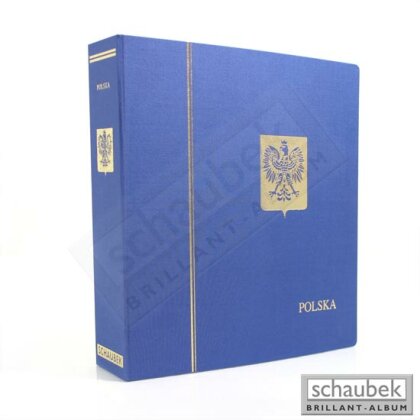 Album Polen 1944-1959 Standard im geprägten Leinen-Schraubbinder blau, Band II