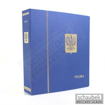 Album Poland 1860-1944 Standard, in a blue screw post binder, Vol. I, without slipcase