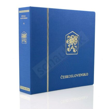Album Czechoslovakia 1945-1959 Brillant, in a blue screw post binder, Vol. II, without slipcase