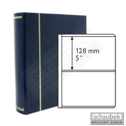 FDC-Album incl. 20 Uniflex protectives blue