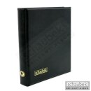 Postcards-Album incl. 20 protectives, red black