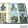 Universal-Folienblattalbum Attaché für Postkarten. Mit 20 Blatt fo-113 für je 4 Postkarten blau