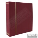 cloth screw post binder red