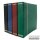 screw post binder, leatherette red unpadded