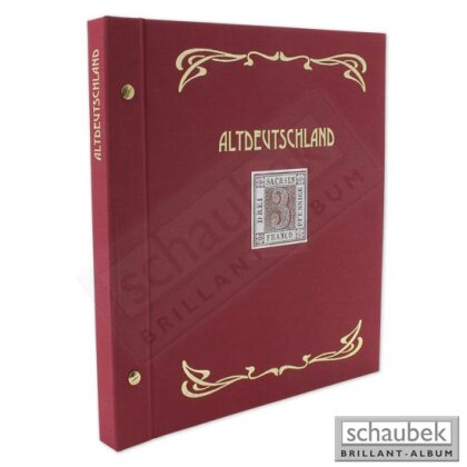 cloth screw post binder, Reprint edition Altdeutschland