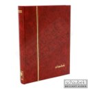 Einsteckbuch rot, 175 mm x 225 mm, 32 weiße Seiten