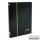 stock book, 32 white pages, 175 mm x 225 mm black
