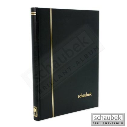 Classeur à bandes, 230 mm x 310 mm 32 pages noires noire