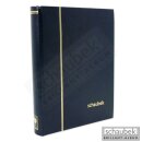 stock book, 64 white pages, divided, 230 mm x 310 mm blue