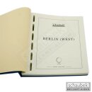 Album Berlin (Ouest) 1948-1990 Standard album à vis bleu sans boîtier reliure à vis en toile