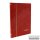 Classeur à bandes, 230 mm x 310 mm 32 pages blanches rouge