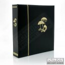 thematic album "mushrooms" - black screw post, in a binder leatherette incl. 22  thematic sheets without slipcase