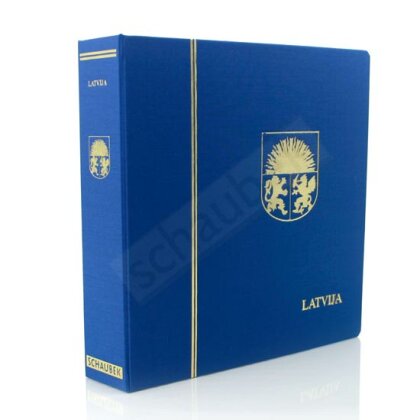 Album Lettonie 2000-2019 Standard, album à vis bleu, tome II