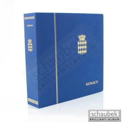 Album Monaco 2002-2013 Standard im geprägten Leinen-Schraubbinder blau, Band IV
