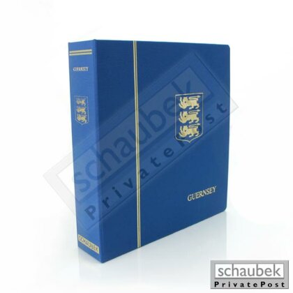 Album Guernsey 2000-2009 Brillant, in a blue screw post binder, Vol. III without slipcase
