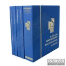 Album Städte- und Gemeindemarken 1945-1946 Brillant im geprägten Ganzleinen-Schraubbinder Superior blau